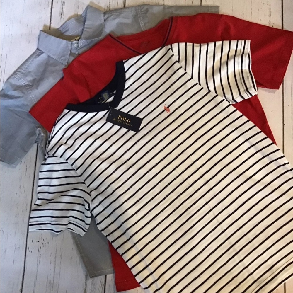 Bundle of Boys’ Short Sleeved Shirts NWT - Picture 2 of 7